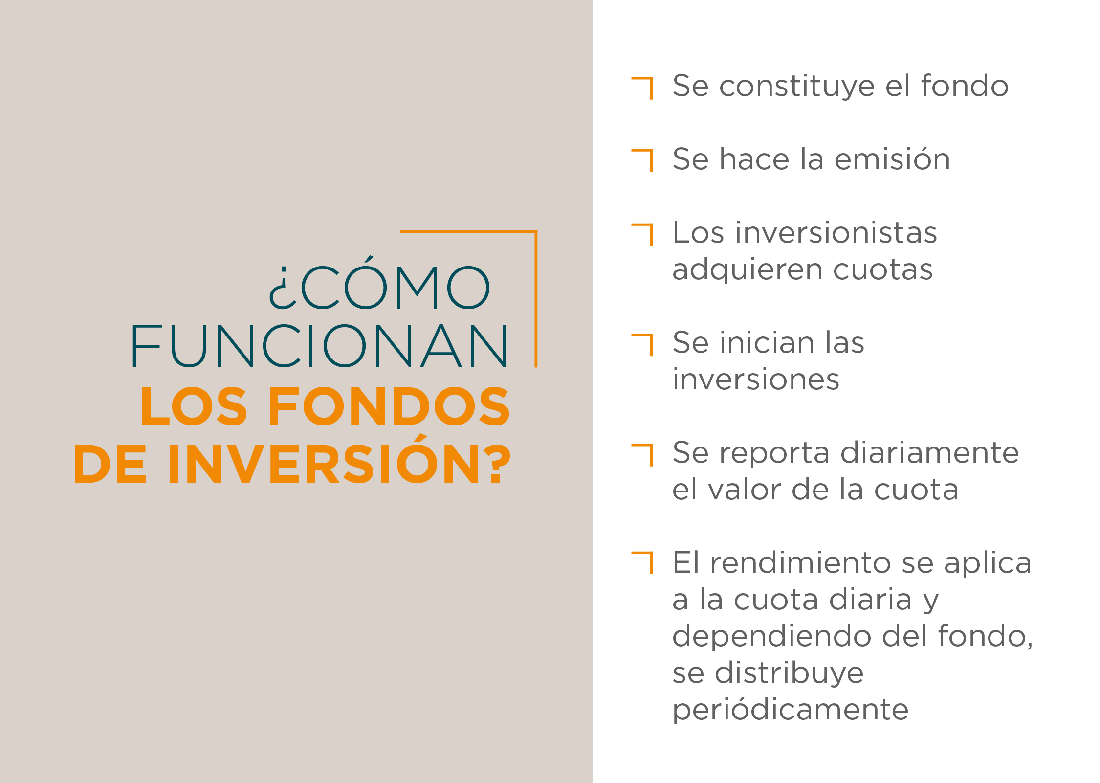 ¿Cómo funcionan los fondos de inversión?