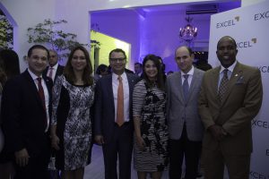 Excel celebra 16 años de crecimiento impulsando el desarrollo del mercado de valores 5 Juan Guzmán Katty Cepeda Alberto Cruz Banahí Tavárez Edgar Iván del Toro y Claudio Guzmán